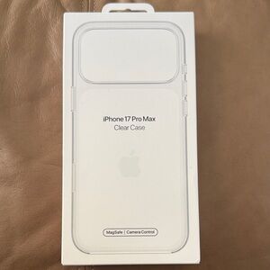 Apple iPhone 17 Pro Max Transparent Case